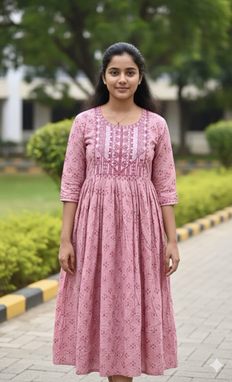 Embroidery Umbrella Kurtas