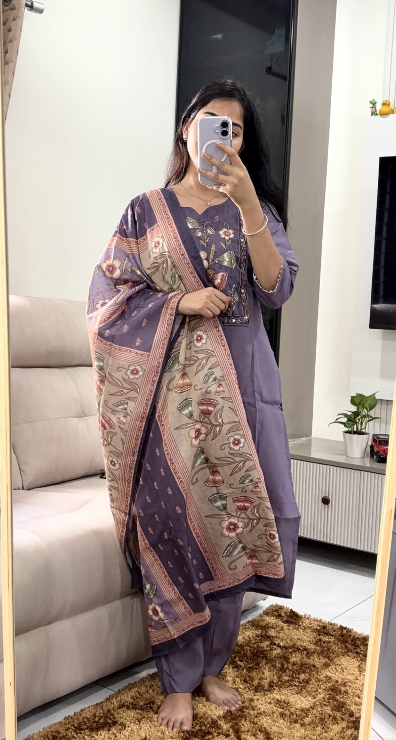 Premium Roman Silk Salwar Suit