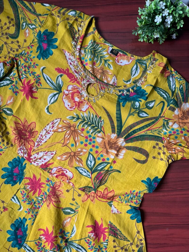 Premium Cotton Anarkali Suit