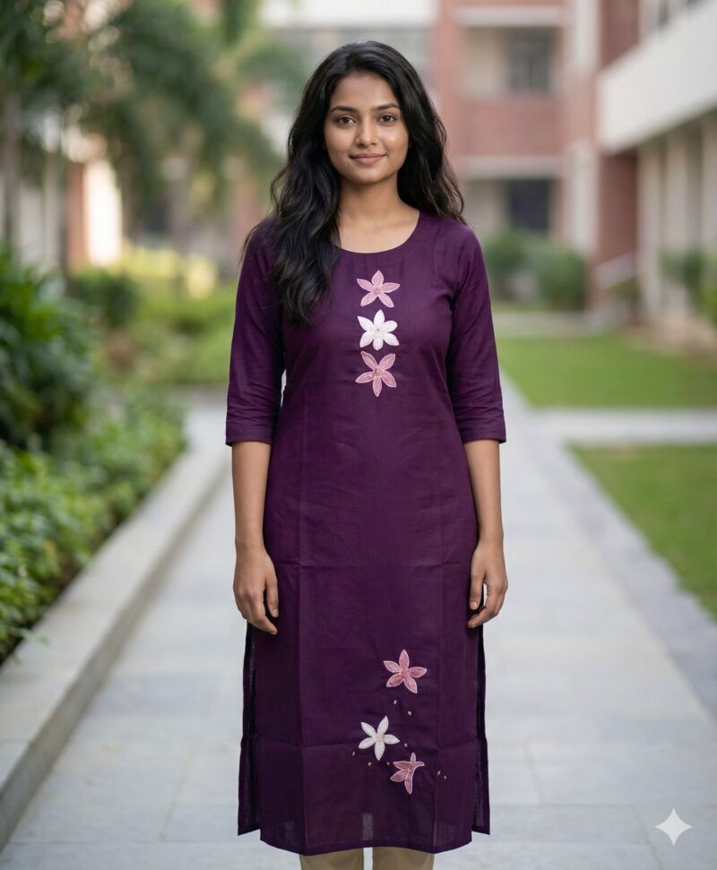 Designer Embroidery Kurta