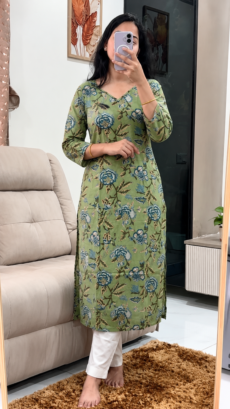 Premium Cotton Kurta with Lining