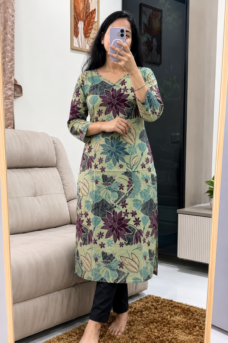 Premium Cotton Kurta with Lining